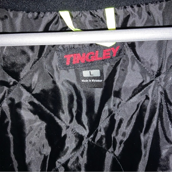 Tingley Bomber II Size Large Hi-Vis Neon Yellow Jacket Winter Construction - Picture 6 of 14